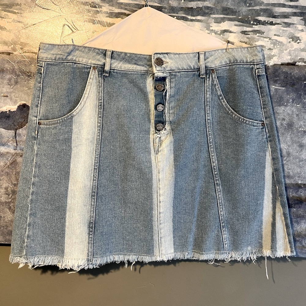 Denim skirt WILLIAM RAST